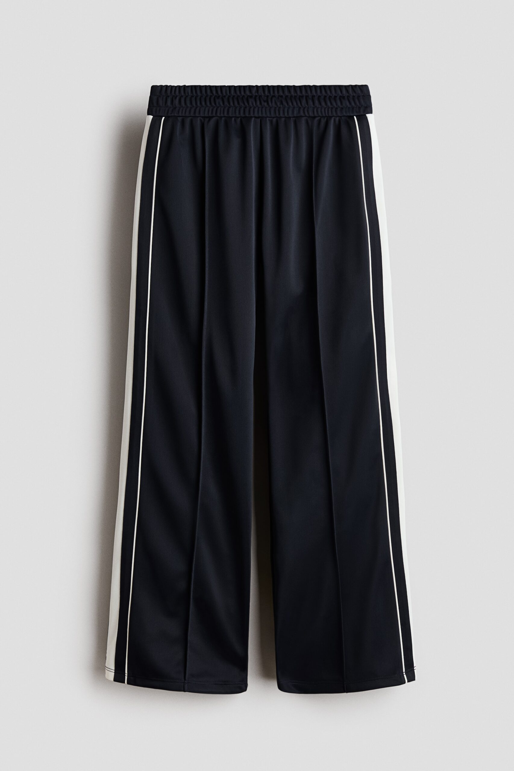 H & M - Wijde trackpants - Marineblauw