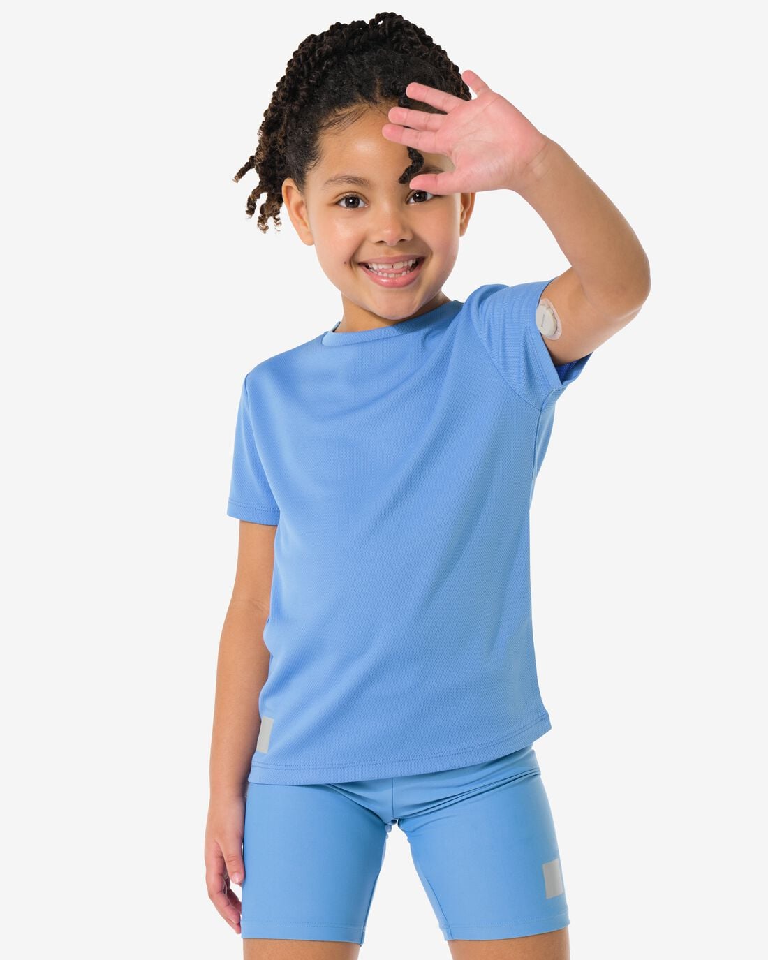 HEMA HEMA Kindersportshirt Blauw (blauw)