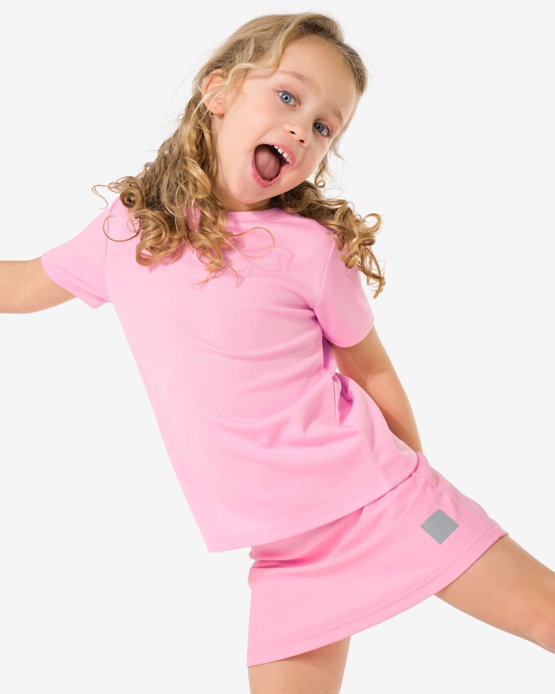 HEMA HEMA Kindersportshirt Roze (roze)